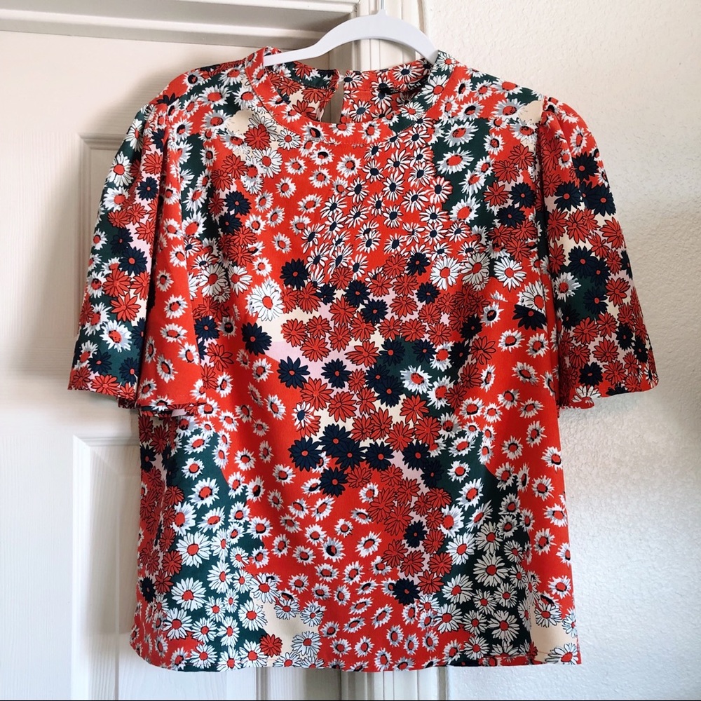 SHEIN floral blouse🔆
